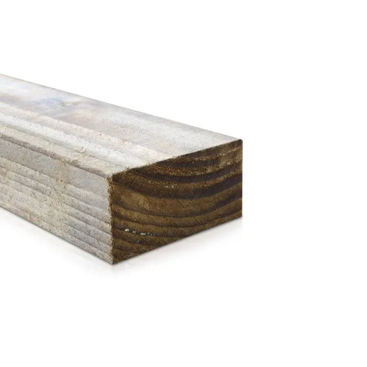 4 X 2 Timber Fence Rail (100mm x 48mm) Pressure Treated Rail